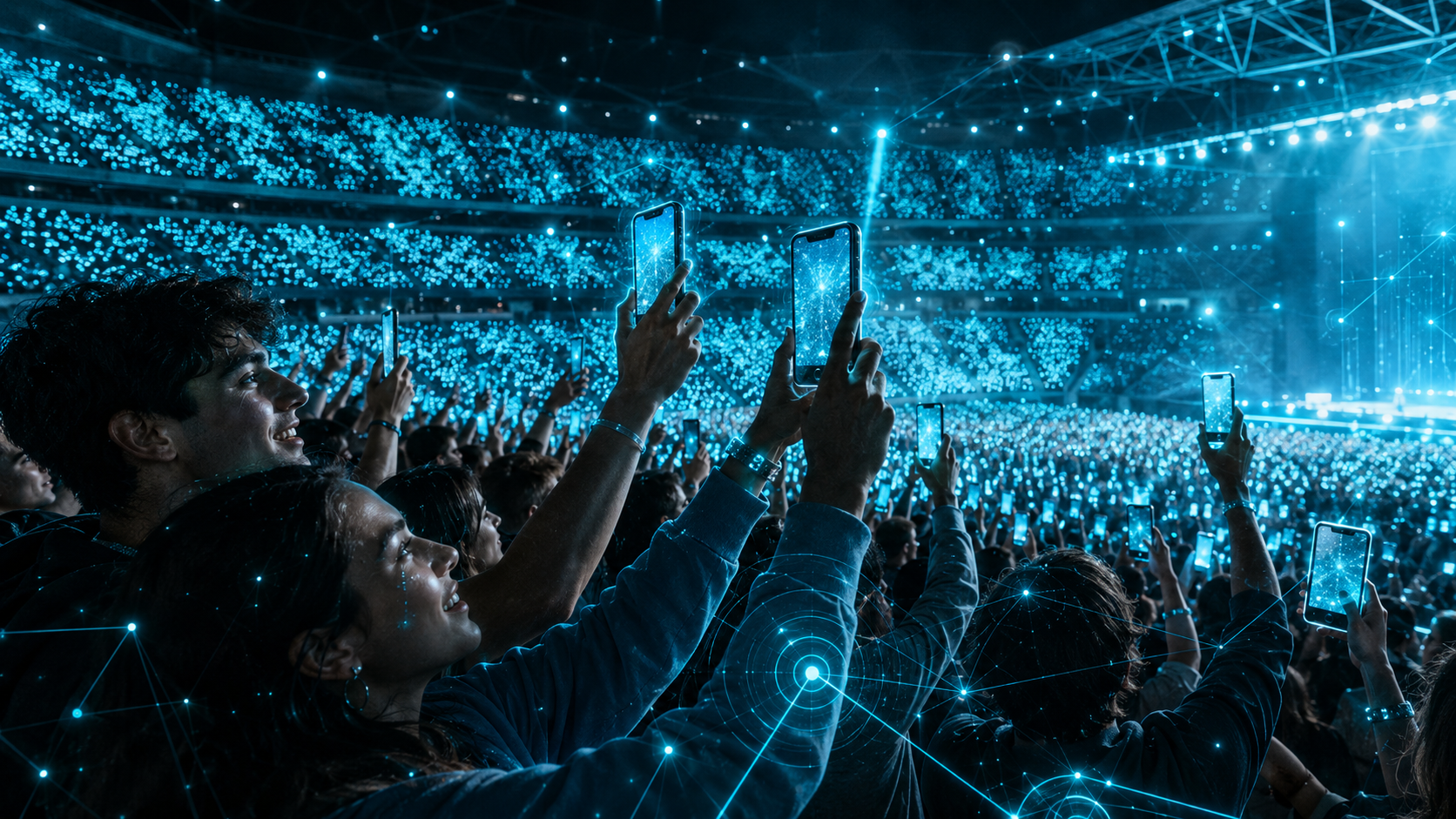 CrowdPixel convierte al público en una pantalla gigante